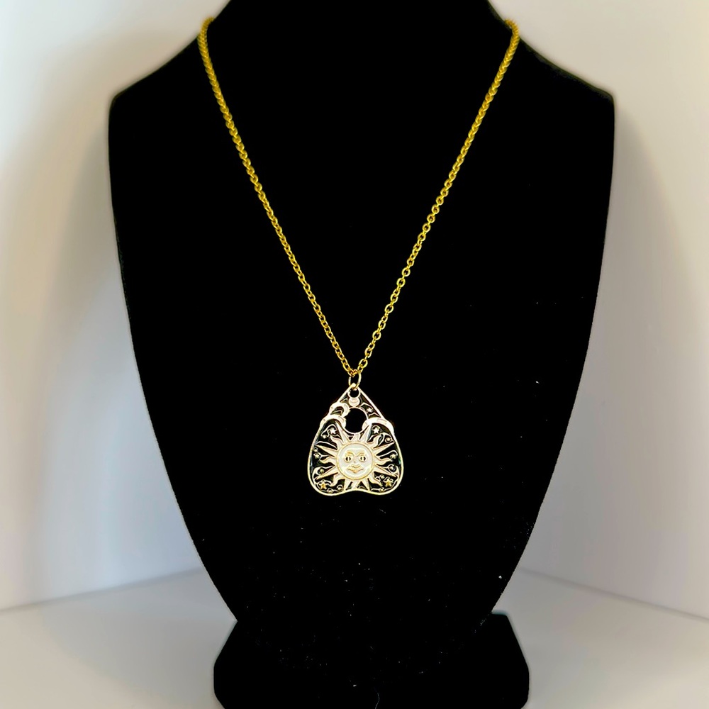 Sun planchette Necklace